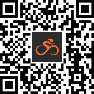 QR code linking to the 48-Mile Out & Back route on Ride with GPS